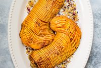 Honey-Cinnamon Roasted Hasselback Butternut Squash Recipe