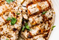 Greek-Style Marinated Chicken with Lemon, Oregano & Garlic