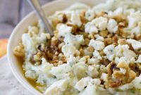Creamy Blue Cheese & Walnut Mashed Potatoes Recipe