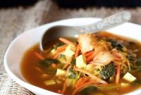 Comforting Asian Vegetable and Tofu Soup Recipe