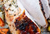 Herb and Garlic Roasted Turkey Breast Recipe