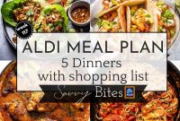 Weekly Budget Meal Plan: Week 117 Grocery-Friendly Menu