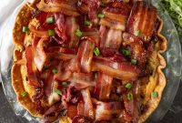 Maple Bacon Breakfast Pie Recipe: Savory Morning Brunch Tart