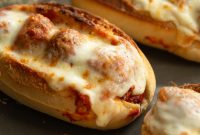 Classic Meatball Sub Recipe with Melted Mozzarella