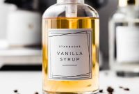 Homemade Starbucks-Style Vanilla Syrup with 3 Ingredients