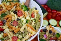 Zesty Italian Pasta Salad Recipe with Video Tutorial