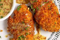 Crispy Oven-Baked Chicken Tenders with Herb Seasoning