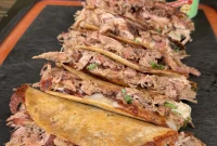 Cajun Pulled Pork Tacos with Tangy Slaw and Lime