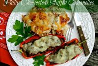 Philly Cheesesteak Stuffed Cubanelle Peppers Recipe