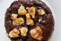 Oatmeal Chocolate Muffins with Gooey Chocolate Chips