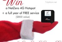 Win a $800 NetZero 4G Hotspot Giveaway — Stay Connected Everywhere