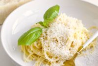 Creamy Lemon Butter Pasta Recipe (Pasta al Limone)