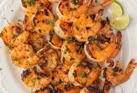 Garlic Grilled Shrimp Kabobs Recipe for Summer BBQ