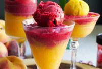 Fruity Wine Sorbet Slushies: Refreshing Adult Frozen Drinks