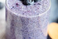 Creamy Blueberry Chia Pudding Recipe for Breakfast or Snack