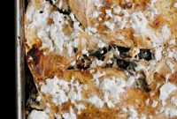 Pasilla Tortilla Casserole with Black Beans, Mushrooms & Chard