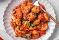 Creamy Baked Gnocchi with Tomato Sauce and Mozzarella