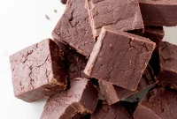3-Ingredient Fudge Recipe with Just Cocoa, Condensed Milk & Butter