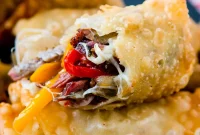 Philly Cheesesteak Egg Rolls Recipe with Video Tutorial