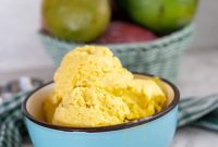 Creamy Homemade Mango Ice Cream Recipe in 30 Minutes