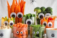 Monster-Themed Halloween Veggie Tray Ideas for Parties