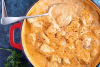 Creamy Chicken and Mushroom Stroganoff Recipe