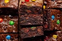 Fudgy M&M Brownies Recipe: Chewy Chocolate Squares with Candies