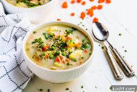 Slow Cooker Chicken Pot Pie Gnocchi Soup Recipe
