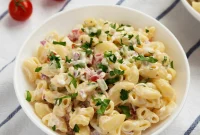 Creamy Bacon & Tomato Macaroni Salad Recipe