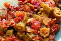 Classic Southern Stewed Okra and Tomatoes Recipe