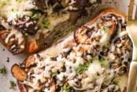 Melted Cheese and Sautéed Mushroom Toast Recipe
