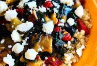 Mediterranean Quinoa Bowls with Fresh Veggies & Lemon Tahini
