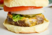 Air Fryer Cheeseburgers Recipe (Ninja Foodi Instructions)