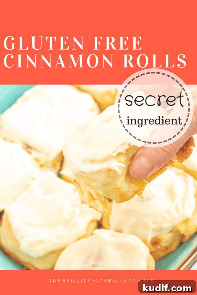 Fluffy Gluten-Free Cinnamon Rolls with Cream Cheese Frosting 6 Gluten free cinnamon rolls recipe image