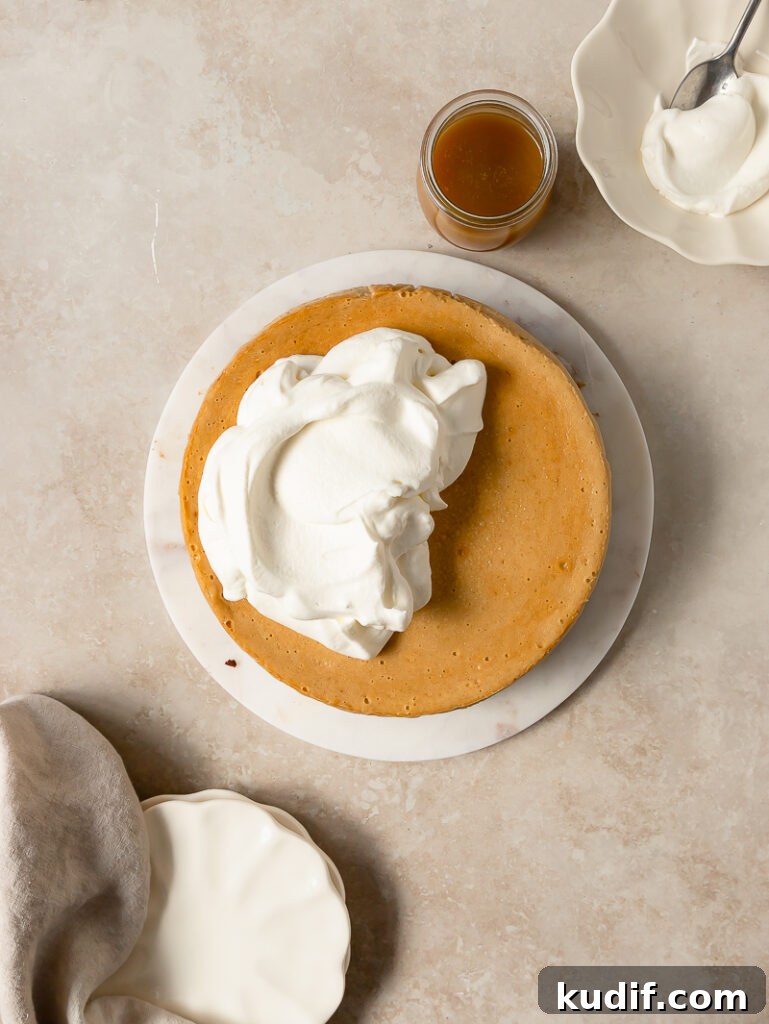 Maple Mascarpone Cheesecake Recipe with Brown Butter Crust 4 img 10536 3
