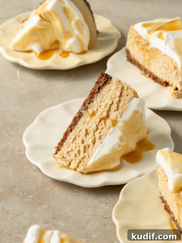Maple Mascarpone Cheesecake Recipe with Brown Butter Crust 6 maple mascarpone cheesecake