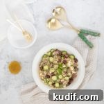 Minted Feta, Grape & Cucumber Quinoa Salad Recipe 6 minted feta quinoa salad