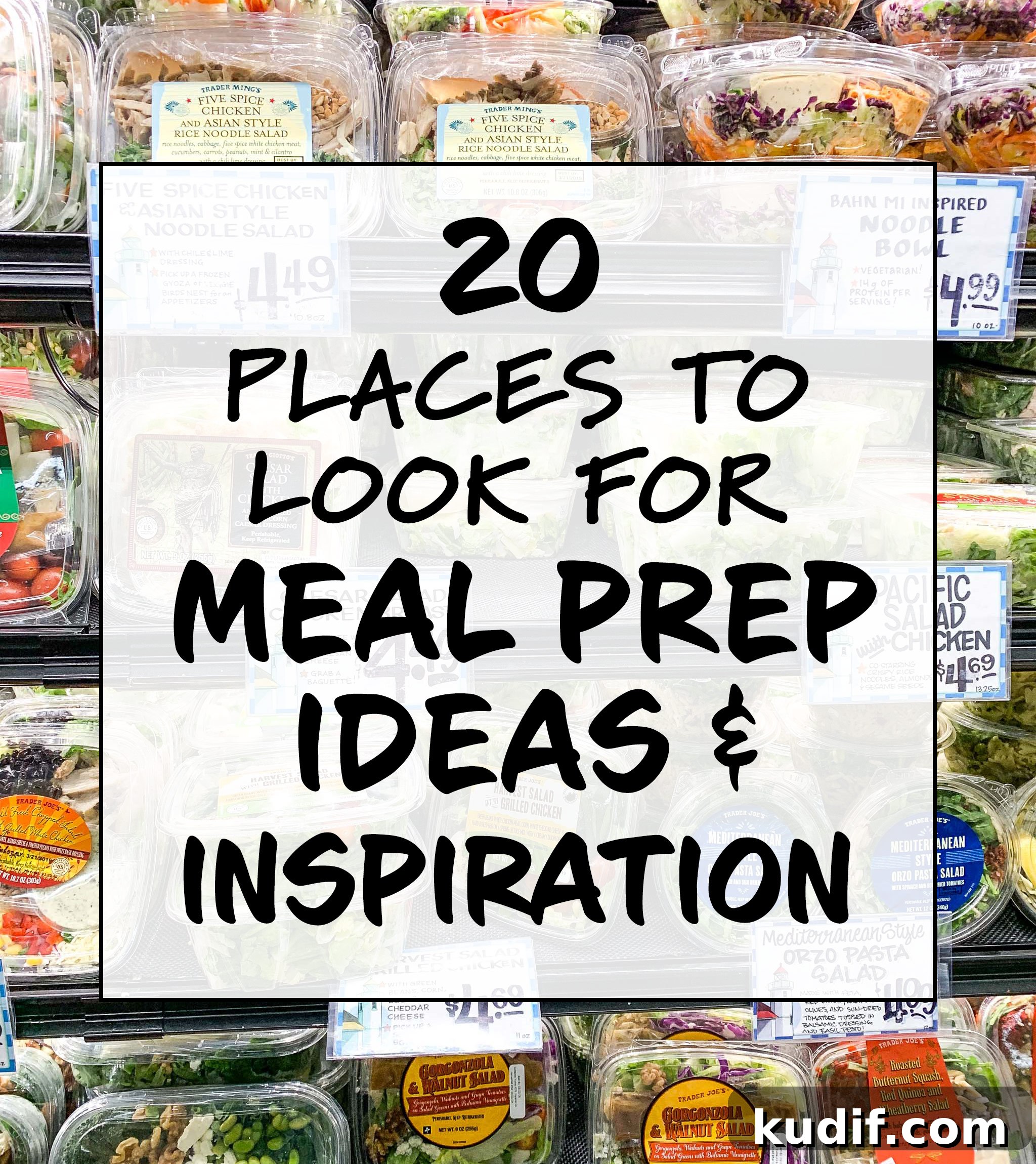 20 Sources for Meal Prep Inspiration and Recipe Ideas 2 places to look for meal prep ideas and inspiration cover photo