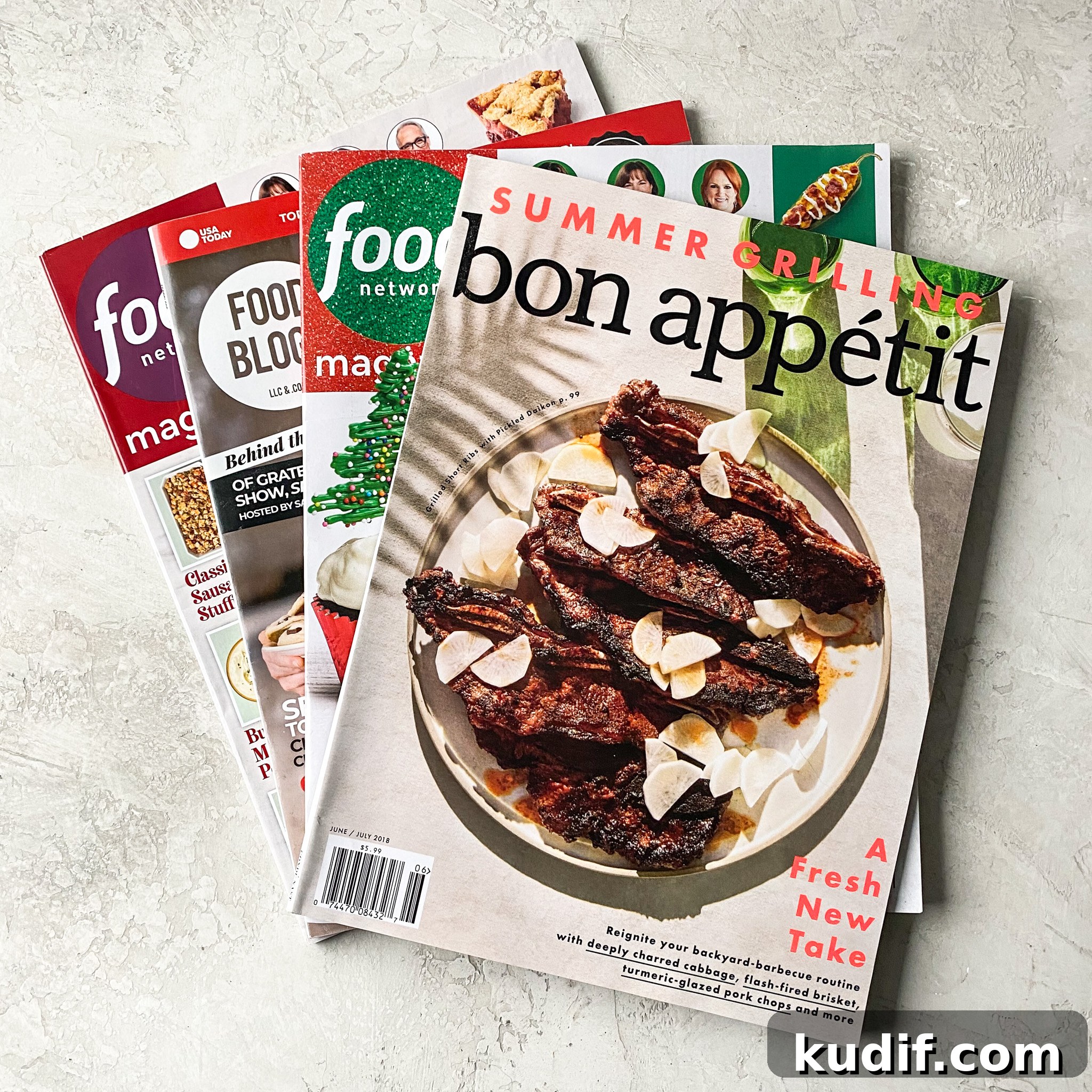20 Sources for Meal Prep Inspiration and Recipe Ideas 7 stack of magazines