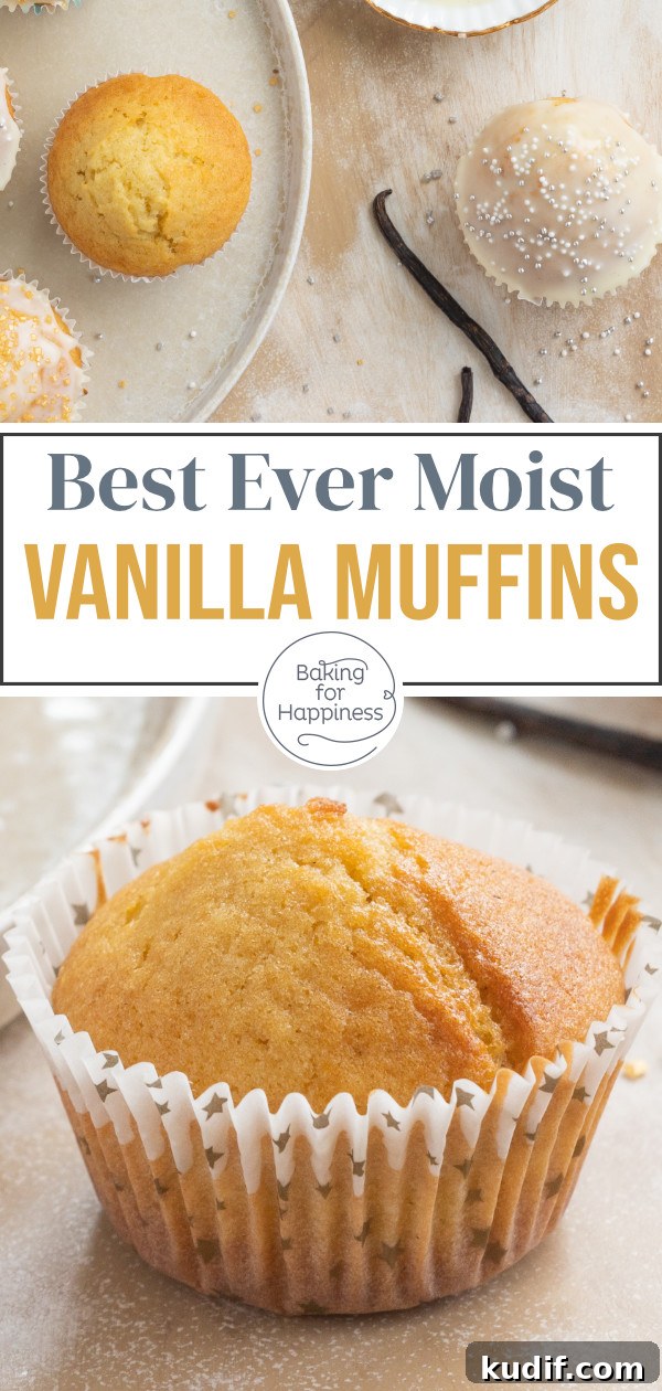 Moist Vanilla Yogurt Muffins Recipe for Tender, Fluffy Muffins 9 Delicious muffins with vanilla yogurt and oil - just the thing when you need to go fast and an absolute classic.