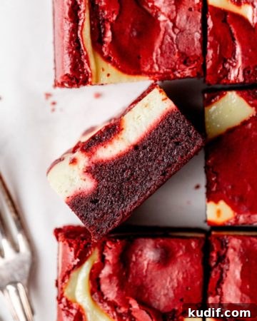 Red Velvet Cheesecake Brownie