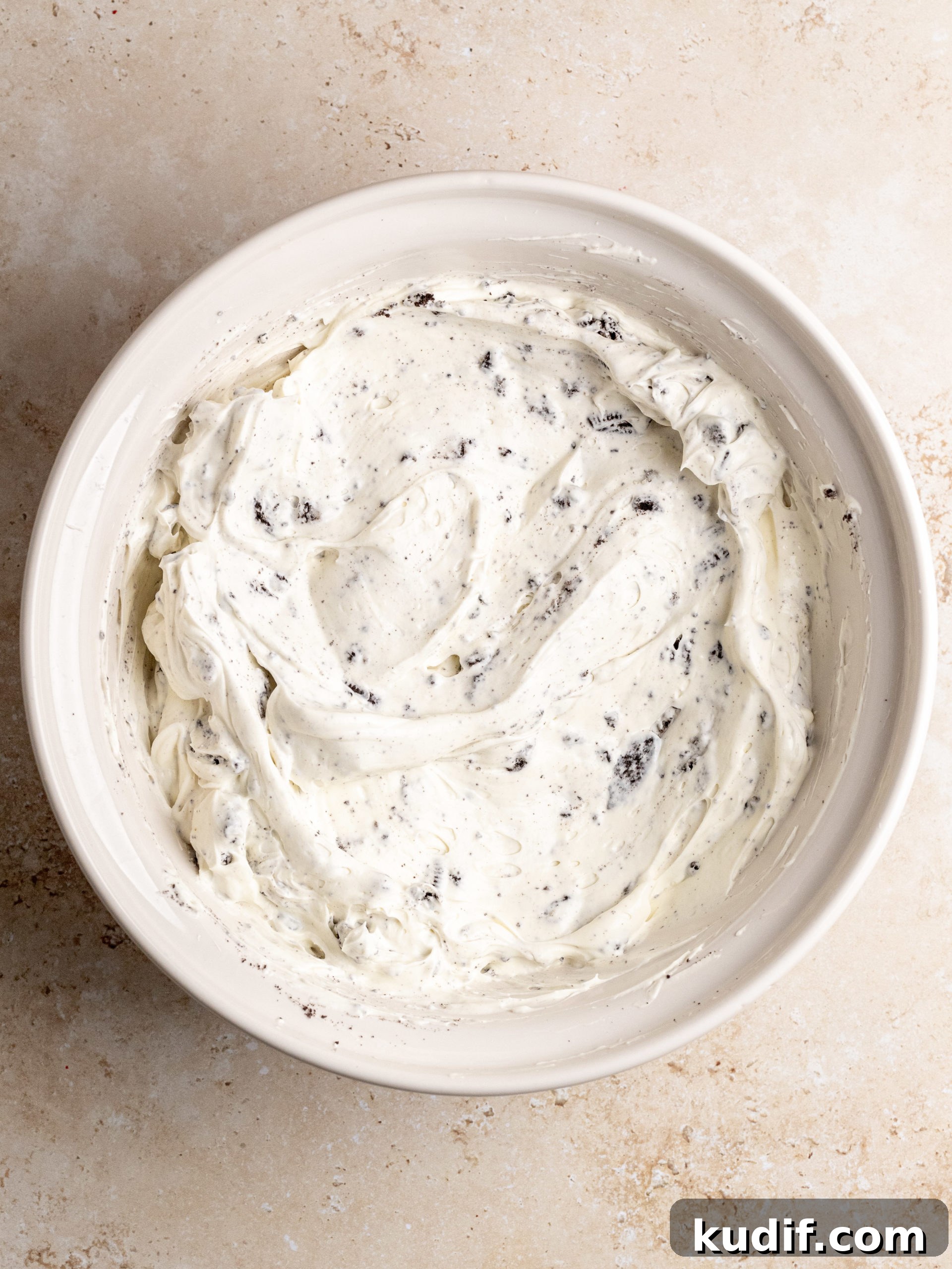 No-Bake Oreo Cheesecake Recipe — Creamy No-Bake Dessert 5 Finished cheesecake