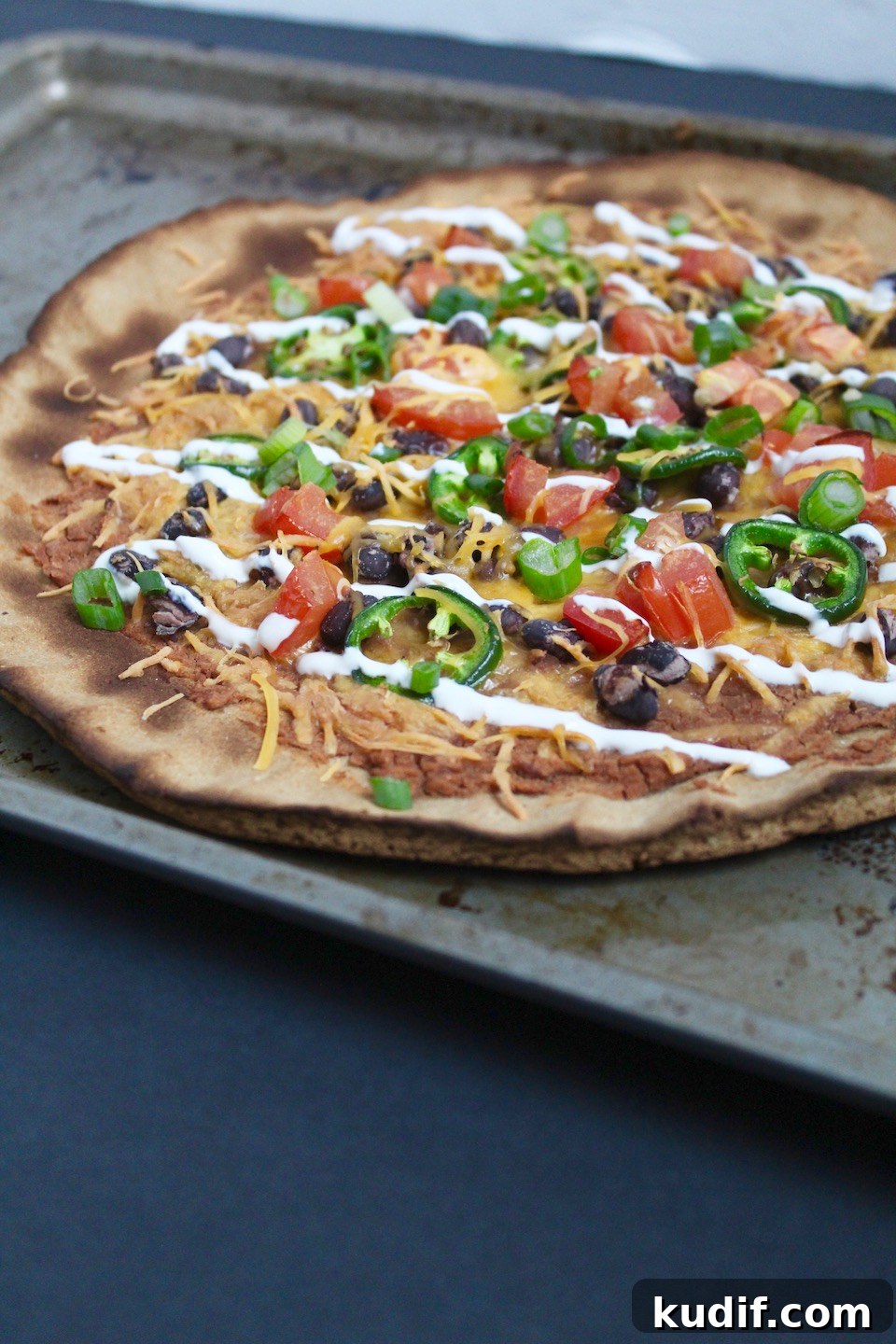 Cauliflower Crust Nacho-Style Pizza: Loaded Mexican Flavor 2 Cauliflower Crust Nacho Pizza Recipe