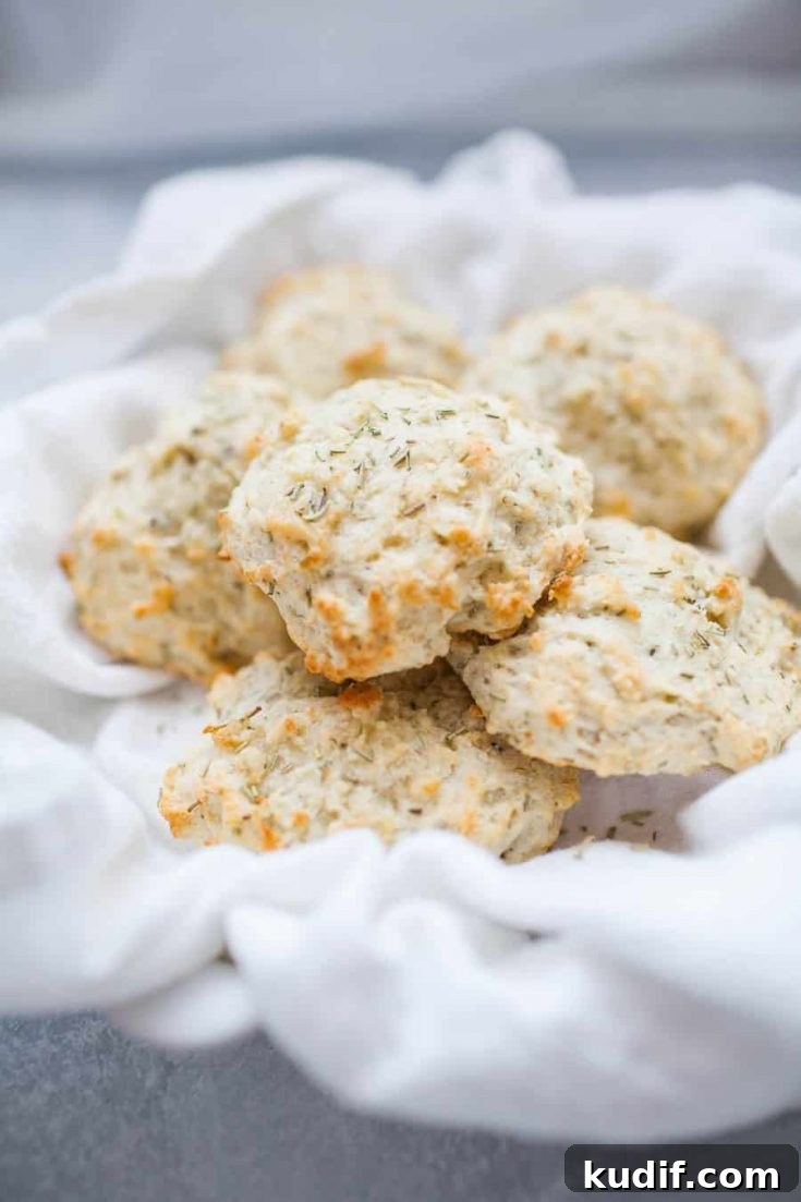 Creamy Holiday Fruit Salad with Cinnamon and Citrus 9 Goat cheese rosemary drop biscuits
