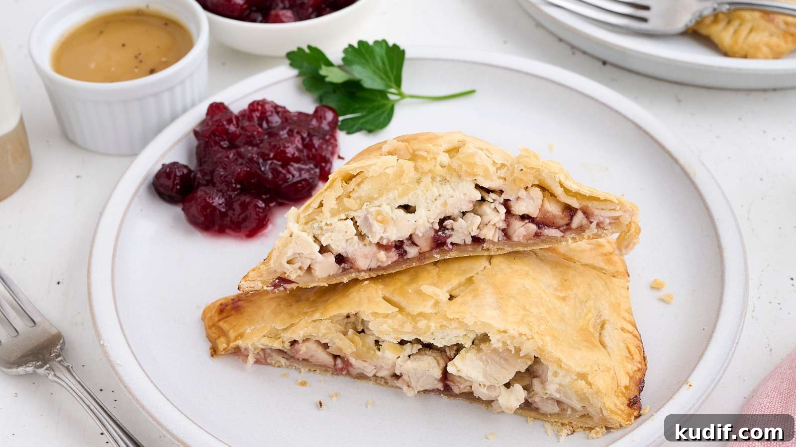 15 Savory Pie Recipes to Enjoy for Breakfast, Lunch & Dinner 3 Leftover Turkey Hand Pies with Cranberry and Boursin