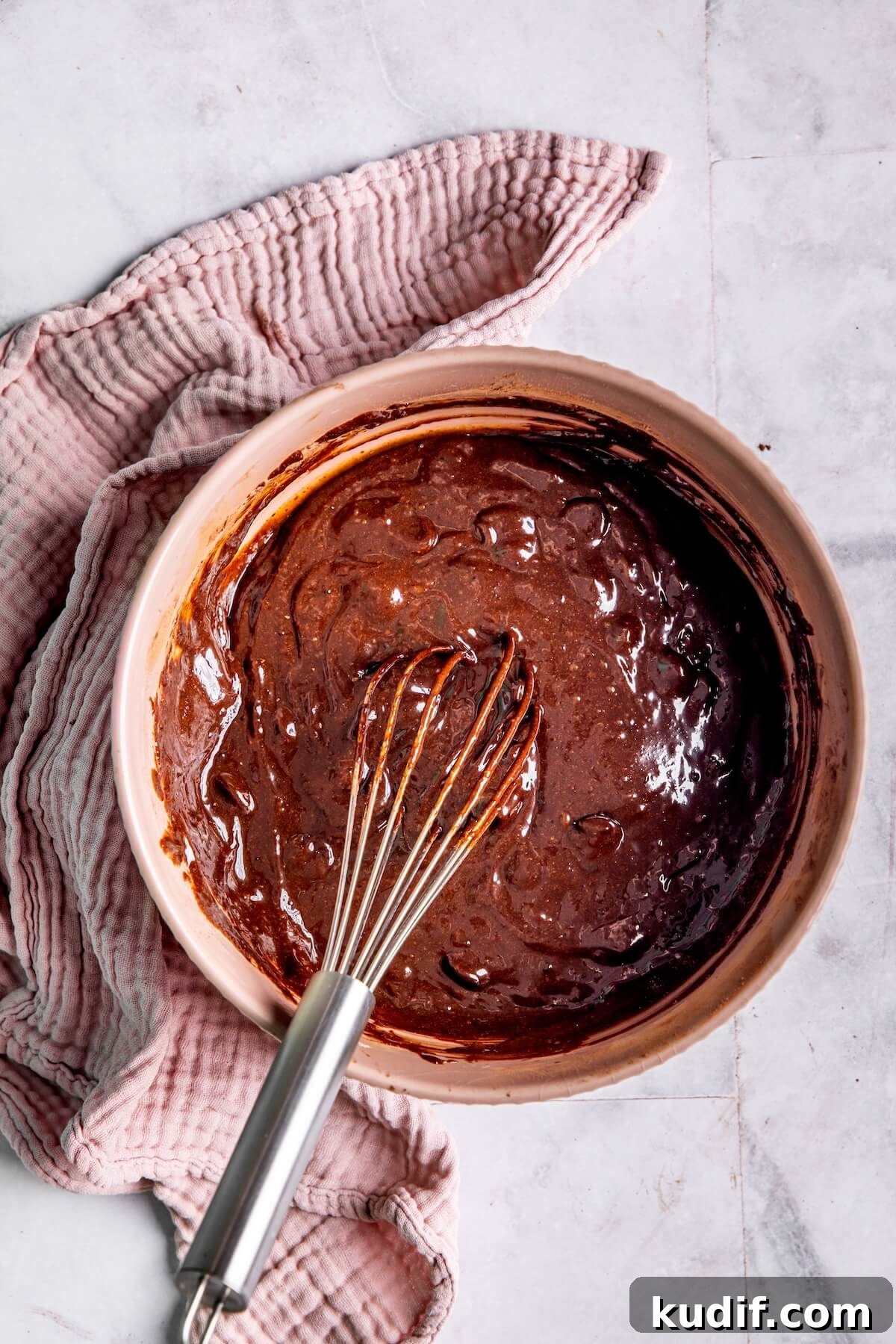 Fudgy Flourless Paleo Chocolate Chunk Brownies 11 Paleo Brownies Step 3 - Olivia Adriance
