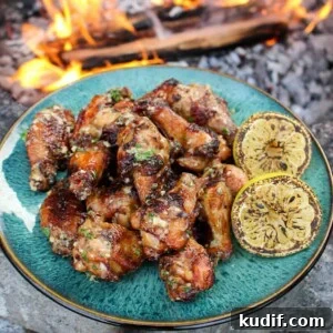 Garlic Parmesan and Beer Wings