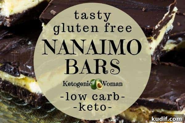 Sugar-Free Keto Nanaimo Bars: Low-Carb Christmas Dessert 3 Low carb nanaimo bars recipe? No way! Try these simple homemade diy keto nanaimo bar.