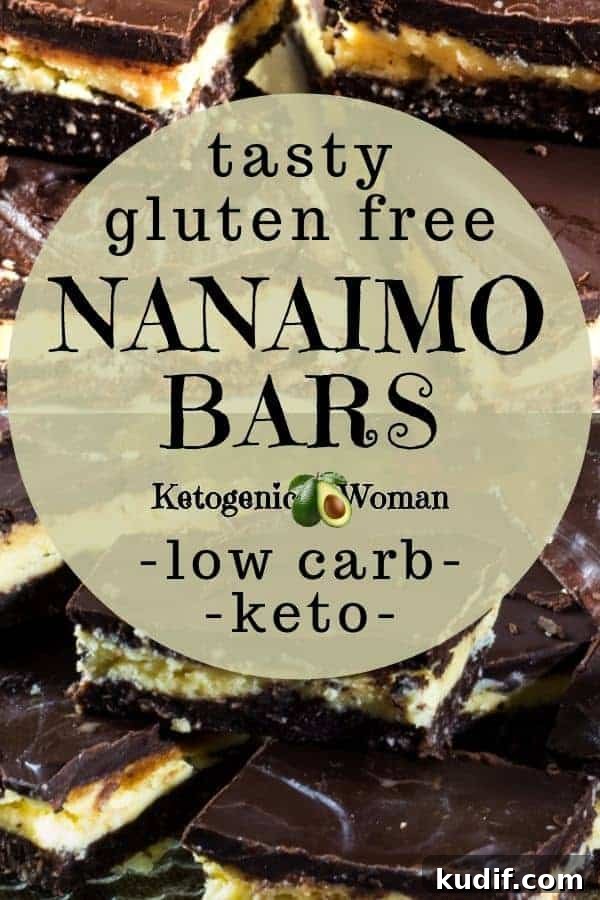 Sugar-Free Keto Nanaimo Bars: Low-Carb Christmas Dessert 21 Text