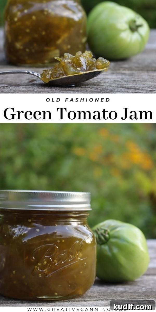 Old-Fashioned Green Tomato Jam Recipe — Sweet & Tangy Preserve 7 How to Make Green Tomato Jam
